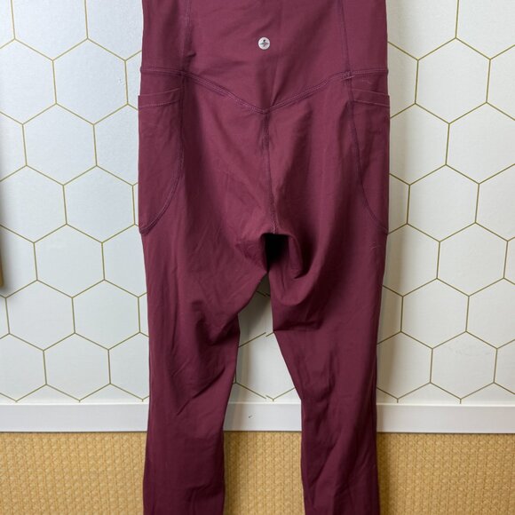 Halara Wine UltraSculpt™ High Waisted Tummy Control Pocket Shaping - Size - XS - Picture 5 of 7